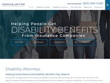 Tablet Screenshot of longtermdisability.net